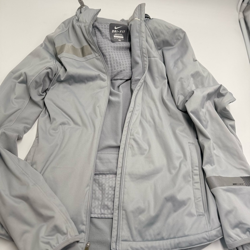 Nike Dri-FIT Light Gray Jacket